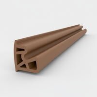 5m Stahlzargendichtung DZ 1157 in Beige, Braun, Grau, Weiß