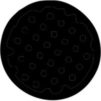 5m Moosgummidichtung DMD 1545 in Schwarz 4mm Ø